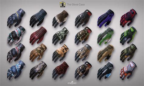 All 72 skins for CS2 Gloves .